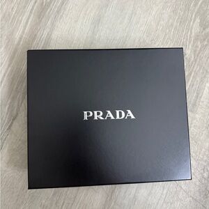 2/$15 Prada Sleek Black Box Empty